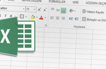 Excel’ de Bul ve Değiştir Özelliği ile Çalışma Dosyasını Düzenleme