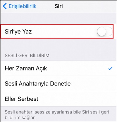 iOS-11-komut-yazarak-siri-ile nasil-iletisime-gecilir