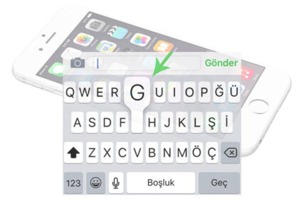 iOS 9 ile Klavye Karakter Önizlemesi Nasıl Kapatılır?