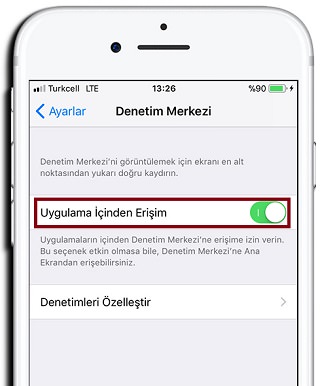 iOS-Uygulama-icinden-Erisim