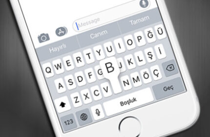iPhone’ da Klavye Sözlüğünü Sıfırlama